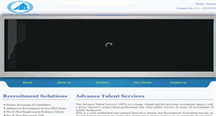 Desktop Screenshot of advancetalentservices.com
